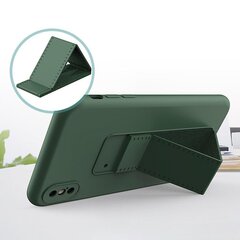 Wozinsky Kickstand Case paredzēts iPhone XS Max, melns cena un informācija | Telefonu vāciņi, maciņi | 220.lv