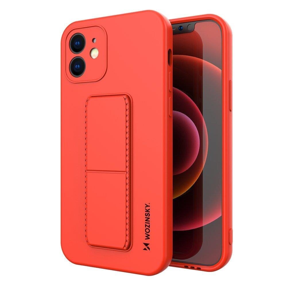 Wozinsky Kickstand Case paredzēts iPhone XS Max, sarkans цена и информация | Telefonu vāciņi, maciņi | 220.lv