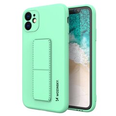 Wozinsky Kickstand Case paredzēts iPhone 12 mini, zaļš cena un informācija | Telefonu vāciņi, maciņi | 220.lv