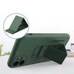 Чехол Wozinsky Kickstand для iPhone 12, зелёный цена и информация | Чехлы для телефонов | 220.lv