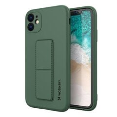 Wozinsky Kickstand Case paredzēts iPhone 12 Pro Max, zaļš cena un informācija | Telefonu vāciņi, maciņi | 220.lv