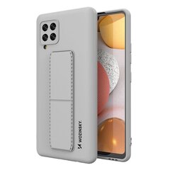 Wozinsky Kickstand Case paredzēts Samsung Galaxy A42 5G, pelēks cena un informācija | Telefonu vāciņi, maciņi | 220.lv