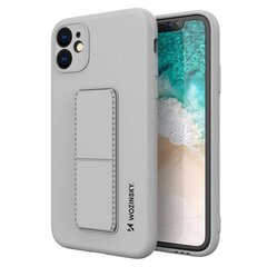 Wozinsky Kickstand Case paredzēts Xiaomi Redmi 10X 4G / Xiaomi Redmi Note 9, pelēks cena un informācija | Telefonu vāciņi, maciņi | 220.lv