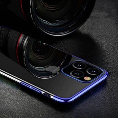 Hurtel Clear Color Case paredzēts Samsung Galaxy S21 Ultra 5G, melns cena un informācija | Telefonu vāciņi, maciņi | 220.lv