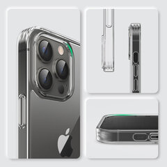Ugreen Protective Fusion Case Hard Cover with Gel Frame, paredzēts iPhone 13 Pro Max,Caurspīdīgs цена и информация | Чехлы для телефонов | 220.lv