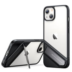 Ugreen Fusion Kickstand Case Hard Cover with Gel Frame and Stand, paredzēts iPhone 13, melns цена и информация | Чехлы для телефонов | 220.lv