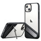 Ugreen Fusion Kickstand Case Hard Cover with Gel Frame and Stand, paredzēts iPhone 13, melns цена и информация | Telefonu vāciņi, maciņi | 220.lv