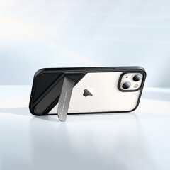 Ugreen Fusion Kickstand Case Hard Cover with Gel Frame and Stand, paredzēts iPhone 13 Pro, melns цена и информация | Чехлы для телефонов | 220.lv