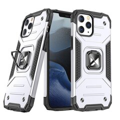 Wozinsky Ring Armor Hybrid Case paredzēts iPhone 13, sudraba cena un informācija | Telefonu vāciņi, maciņi | 220.lv