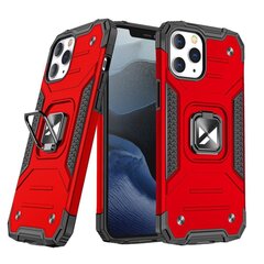 Wozinsky Ring Armor Hybrid Case paredzēts iPhone 13 mini, sarkans cena un informācija | Telefonu vāciņi, maciņi | 220.lv