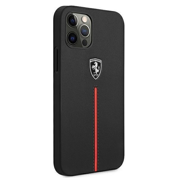 Telefona vāciņš Ferrari FEOMSHCP12LBK iPhone 12 Pro Max cena un informācija | Telefonu vāciņi, maciņi | 220.lv