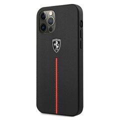 Telefona vāciņš Ferrari FEOMSHCP12MBK iPhone 12/12 Pro cena un informācija | Telefonu vāciņi, maciņi | 220.lv