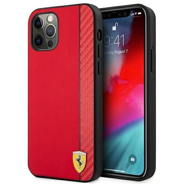 Telefona vāciņš Ferrari FESAXHCP12MRE iPhone 12/12 Pro 6,1" cena un informācija | Telefonu vāciņi, maciņi | 220.lv