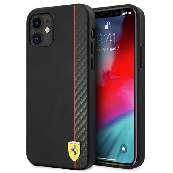 Telefona vāciņš Ferrari FESAXHCP12SBK iPhone 12 mini 5,4" цена и информация | Telefonu vāciņi, maciņi | 220.lv