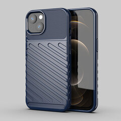 Thunder Case Flexible Tough Rugged Cover TPU Case, paredzēts iPhone 13 mini, zils cena un informācija | Telefonu vāciņi, maciņi | 220.lv