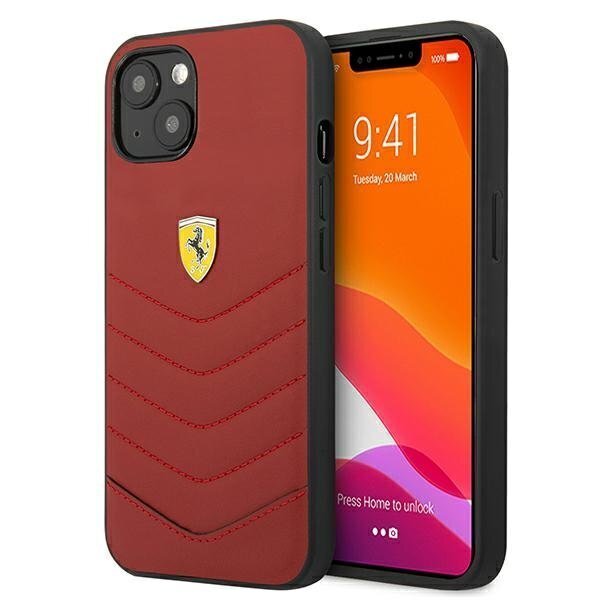 Telefona vāciņš Ferrari FEHCP13MRQUR iPhone 13 6.1'' cena un informācija | Telefonu vāciņi, maciņi | 220.lv