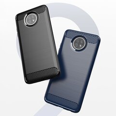 Hurtel Carbon Case paredzēts Xiaomi Redmi Note 9T 5G, melns cena un informācija | Telefonu vāciņi, maciņi | 220.lv