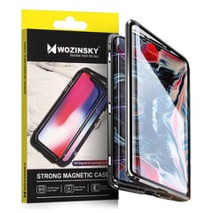 Wozinsky Full Magnetic Case paredzēts Samsung Galaxy A72 4G, melns цена и информация | Чехлы для телефонов | 220.lv