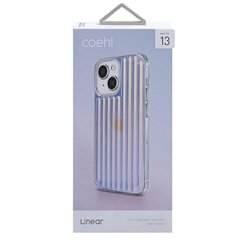 Uniq case Coehl Linear, paredzēts iPhone 13, sudraba cena un informācija | Telefonu vāciņi, maciņi | 220.lv