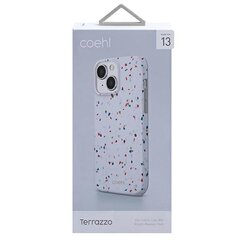 Uniq case Coehl Terrazzo, paredzēts iPhone 13, balts cena un informācija | Telefonu vāciņi, maciņi | 220.lv