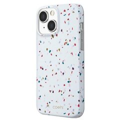 Uniq case Coehl Terrazzo, paredzēts iPhone 13, balts cena un informācija | Telefonu vāciņi, maciņi | 220.lv