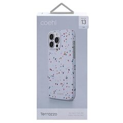 Uniq case Coehl Terrazzo, paredzēts iPhone 13 Pro / 13, balts cena un informācija | Telefonu vāciņi, maciņi | 220.lv