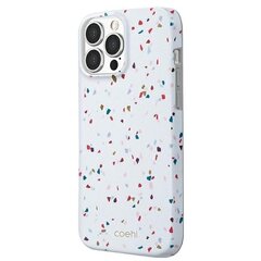 Чехол Uniq Coehl Terrazzo для iPhone 13 Pro Max, белый цена и информация | Чехлы для телефонов | 220.lv