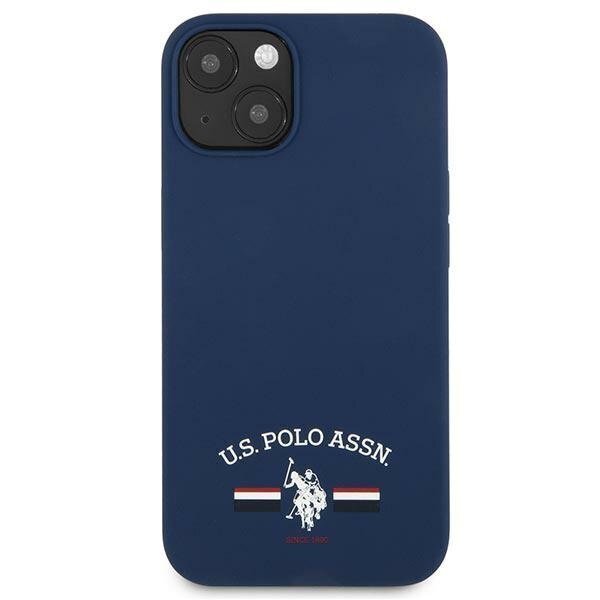 US Polo USHCP13MSFGV, paredzēts iPhone 13, zils цена и информация | Telefonu vāciņi, maciņi | 220.lv