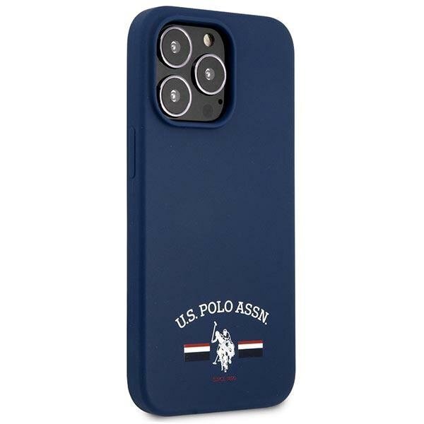 US Polo USHCP13XSFGV, paredzēts iPhone 13 Pro Max, zils цена и информация | Telefonu vāciņi, maciņi | 220.lv