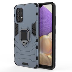 Ring Armor Case Kickstand Tough Rugged Cover, paredzēts Samsung Galaxy A32 4G, zils cena un informācija | Telefonu vāciņi, maciņi | 220.lv