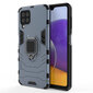 Ring Armor Case Kickstand Tough Rugged Cover, paredzēts Samsung Galaxy A22 4G, zils цена и информация | Telefonu vāciņi, maciņi | 220.lv