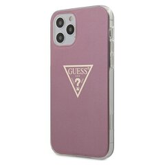 Telefona vāciņš Guess GUHCP12MPCUMPTPI iPhone 12/12 Pro 6,1" cena un informācija | Telefonu vāciņi, maciņi | 220.lv