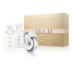 Bvlgari Omnia Crystalline - Tualetes ūdens 40 ml, ķermeņa losjons 40 ml, dušas želeja 40 ml cena un informācija | Sieviešu smaržas | 220.lv