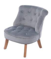 Atzveltnes krēsls, 49x48x53 cm, zils cena un informācija | Atpūtas krēsli | 220.lv