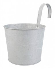 flowerpot 18 x 24,8 cm 2,5 liter zinc grey - цена и информация | Вазоны | 220.lv