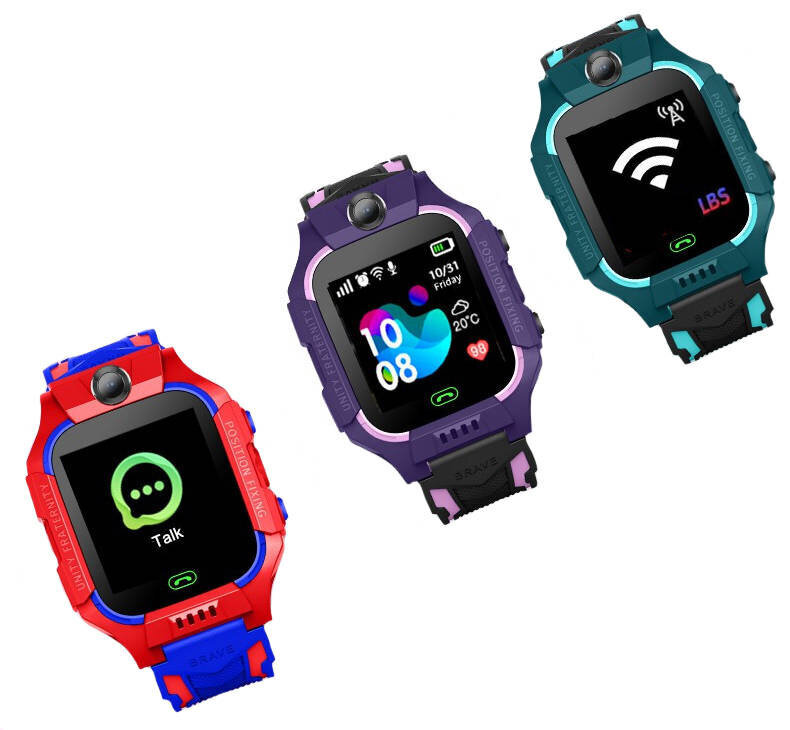 VG-06212 Red/Violet/Turquoise cena un informācija | Viedpulksteņi (smartwatch) | 220.lv
