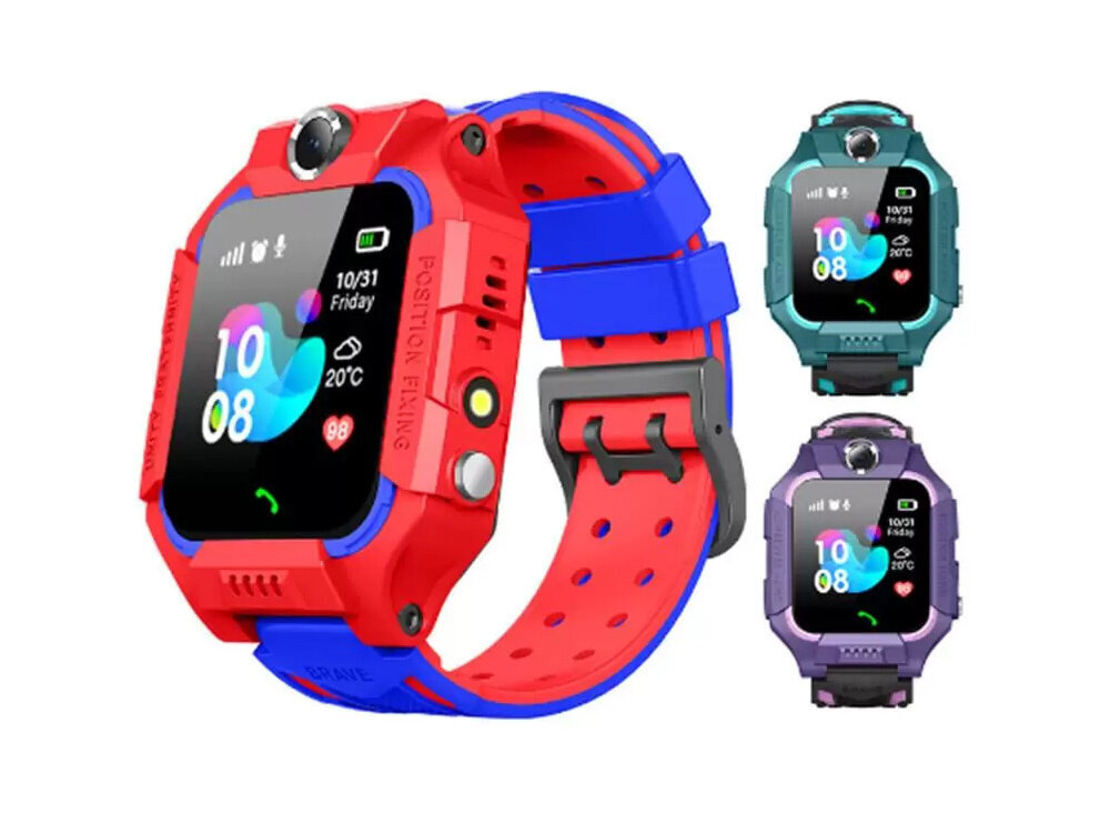 VG-06212 Red/Violet/Turquoise цена и информация | Viedpulksteņi (smartwatch) | 220.lv