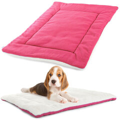 Лежак для собак 54x44 см, розовый цена и информация | Лежаки, домики | 220.lv