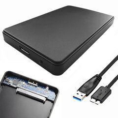 Корпус жесткого диска HDD 3.5" SATA, черный цена и информация | Жёсткие диски | 220.lv