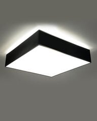 Griestu lampa Horus 45, melna cena un informācija | Griestu lampas | 220.lv