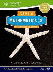 Essential Mathematics For Cambridge Lower Secondary Stage 8 New Edition, Stage 8, Pupil Book cena un informācija | Enciklopēdijas, uzziņu literatūra | 220.lv