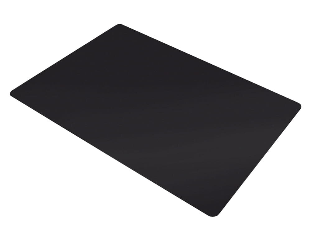 PVC paklājs 140x100cm - melns цена и информация | Biroja krēsli | 220.lv