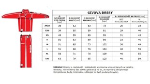 Givova Campione treniņtērps, zils цена и информация | Мужская спортивная одежда | 220.lv