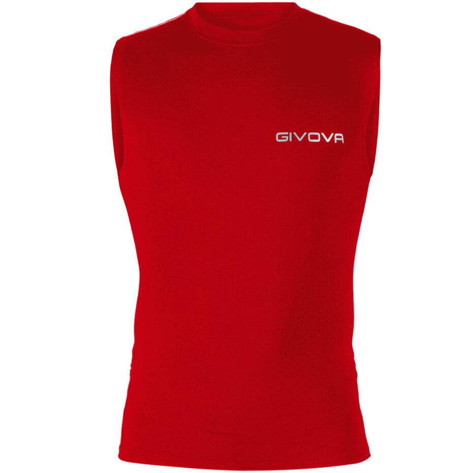 T-krekls Givova Corpus 1, sarkans cena un informācija | Sporta apģērbs vīriešiem | 220.lv