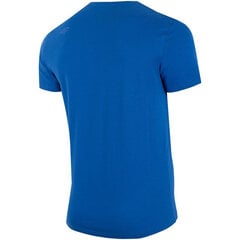 Vīriešu T-krekls 4F H4Z22 TSM352 33S, zils цена и информация | Мужские футболки | 220.lv