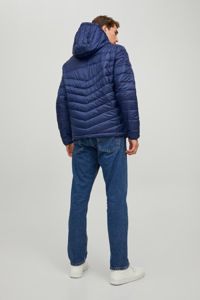 Jack & Jones vīriešu jaka 80g 12211785*02, tumši zila цена и информация | Vīriešu virsjakas | 220.lv