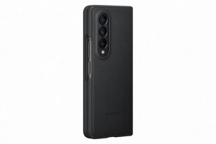 Samsung Ādas vāciņš Galaxy Z Fold 4 melns EF-VF936LBE cena un informācija | Telefonu vāciņi, maciņi | 220.lv