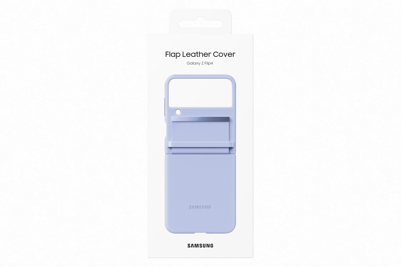 Samsung Flap ādas vāciņš Galaxy Z Flip 4 serene purple EF-VF721LLE цена и информация | Telefonu vāciņi, maciņi | 220.lv