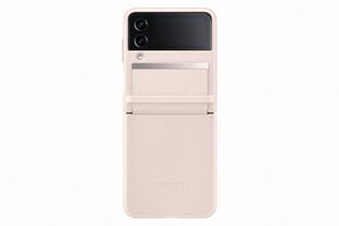 Samsung Flap ādas vāciņš Galaxy Z Flip 4 peach EF-VF721LPE cena un informācija | Telefonu vāciņi, maciņi | 220.lv