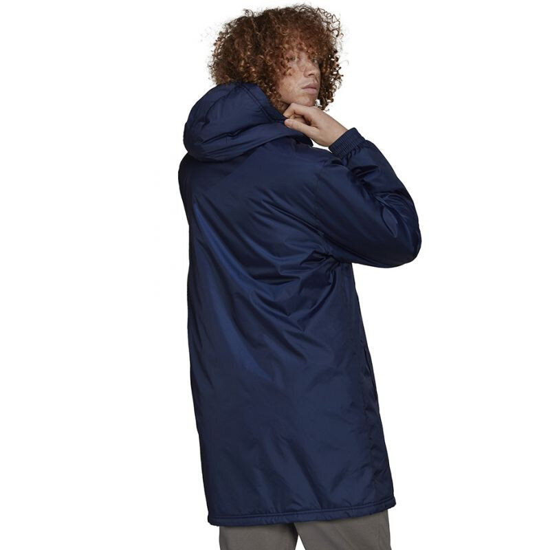 Vīriešu jaka Adidas Entrada 22 Stadium Jacket HG6301, tumši zila cena un informācija | Vīriešu virsjakas | 220.lv